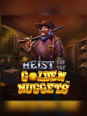 Heist for the Golden Nuggets slot game on Wave Play