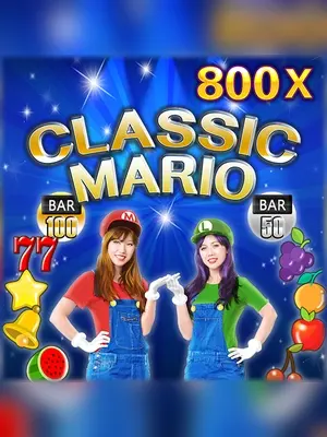 Classic Mario slot game on Wave Play