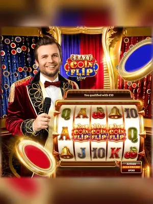 Crazy Coin Flip live casino game at Wave Play