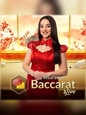 Insurance Baccarat live casino game at Wave Play