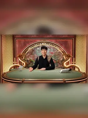 Korean Golden Wealth Baccarat live casino game at Wave Play