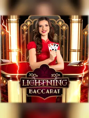 Lightning Baccarat live casino game at Wave Play