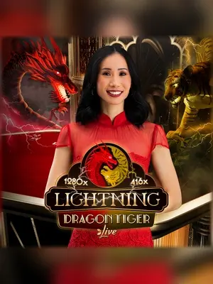 Lightning Dragon Tiger live casino game at Wave Play