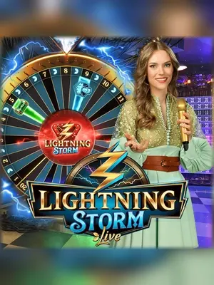 Lightning Storm live casino game at Wave Play