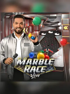 Marble Race live casino game at Wave Play