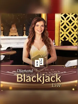 Blackjack Diamond VIP live casino game at Wave Play