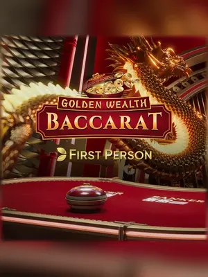 First Person Golden Wealth Baccarat live casino game at Wave Play