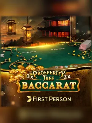 First Person Prosperity Tree Baccarat live casino game at Wave Play
