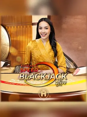 Korean Speed Blackjack H live casino game at Wave Play