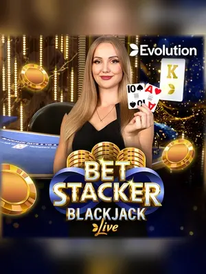Infinite Bet Stacker Blackjack live casino game at Wave Play