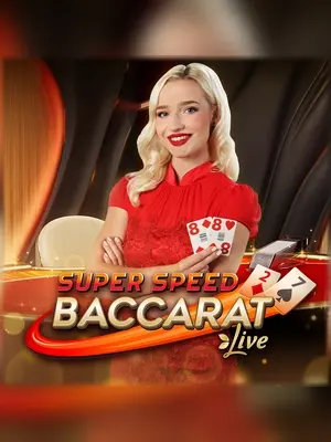 Super Speed Baccarat live casino game at Wave Play