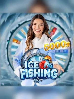 Ice Fishing live casino game at Wave Play