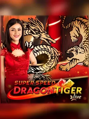 Super Speed Dragon Tiger live casino game at Wave Play