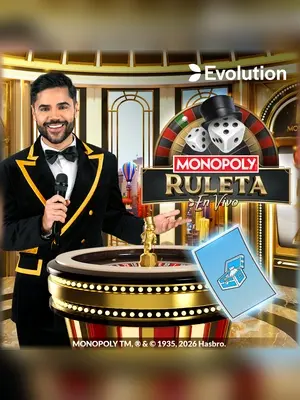 MONOPOLY Roulette live casino game at Wave Play