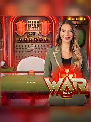 War live casino game at Wave Play