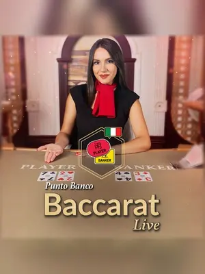 Punto Banco live casino game at Wave Play