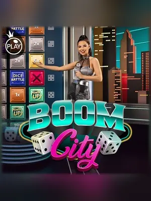 Boom City live casino game at Wave Play