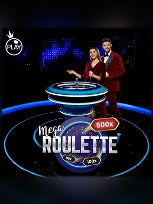 Mega Roulette live casino game at Wave Play