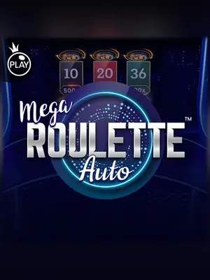 Auto Mega Roulette live casino game at Wave Play