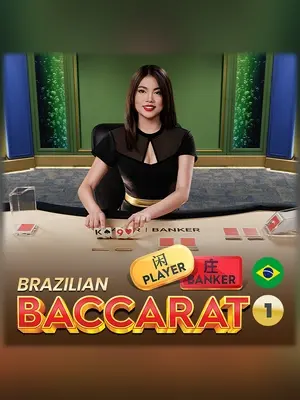 Brazilian Baccarat 1 live casino game at Wave Play