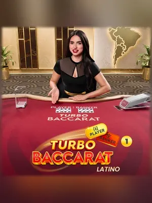 Turbo Baccarat Latino 1 live casino game at Wave Play
