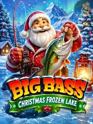 Big Bass Christmas Frozen Lake slot game on Wave Play