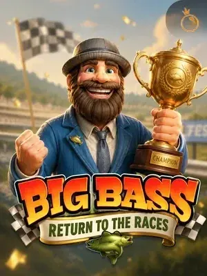 Big Bass Return to the Races slot game on Wave Play