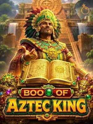 Book of Aztec King slot game on Wave Play