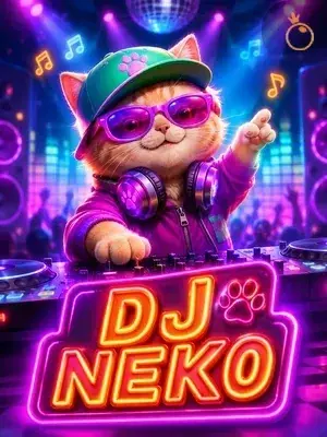DJ Neko slot game on Wave Play