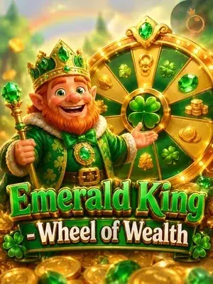 Emerald King - Wheel of Wealth slot game on Wave Play