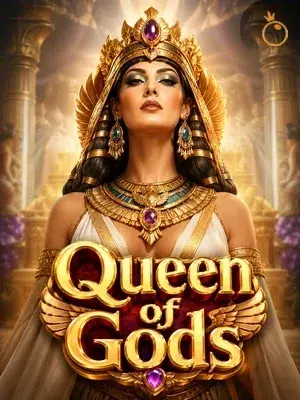 Queen of Gods slot game on Wave Play