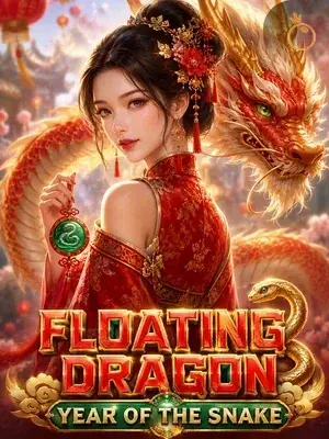 Floating Dragon Year of the Snake slot game on Wave Play
