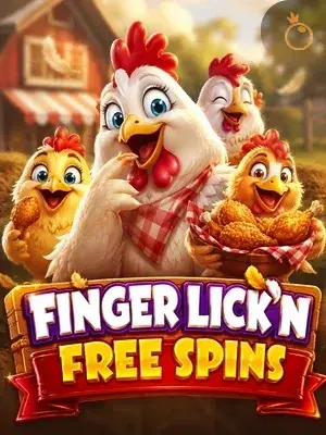 Finger Lick’n Free Spins slot game on Wave Play