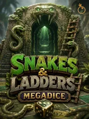 Snakes and Ladders Megadice slot game on Wave Play