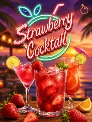 Strawberry Cocktail slot game on Wave Play