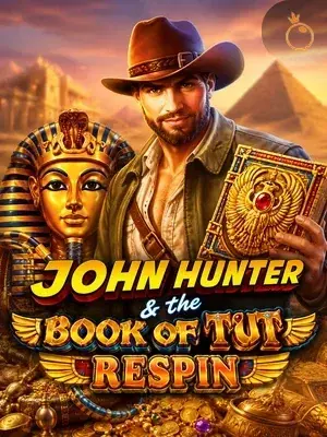 John Hunter & the Book of Tut Respin slot game on Wave Play