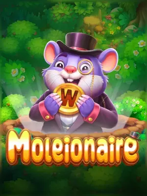 Moleionaire slot game on Wave Play