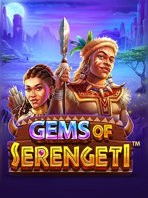 Gems of Serengeti slot game on Wave Play