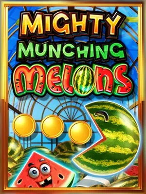 Mighty Munching Melons slot game on Wave Play