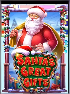 Santa's Great Gifts slot game on Wave Play