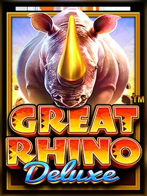 Great Rhino Deluxe slot game on Wave Play