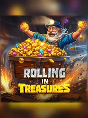 Rolling in Treasures slot game on Wave Play