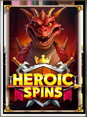 Heroic Spin slot game on Wave Play