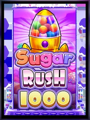 Sugar Rush 1000 slot game on Wave Play