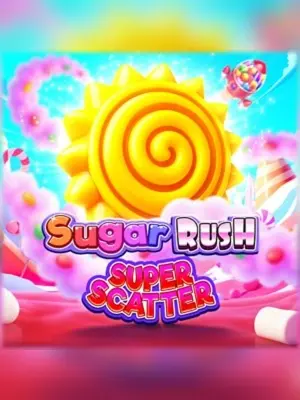 Sugar Rush Super Scatter slot game on Wave Play