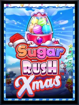 Sugar Rush Xmas slot game on Wave Play