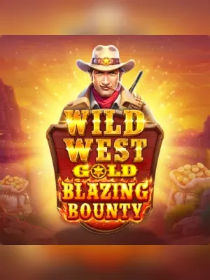 Wild West Gold Blazing Bounty slot game on Wave Play