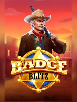 Badge Blitz slot game on Wave Play