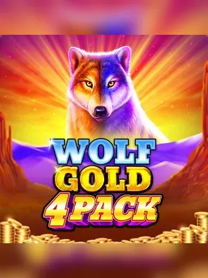 Wolf Gold 4 Pack slot game on Wave Play