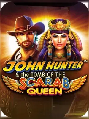 John Hunter and the Tomb of the Scarab Queen slot game on Wave Play